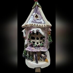 Blue Sky Frosty's Place Tea Light Holder, Designed by Heather Goldminc in 2001